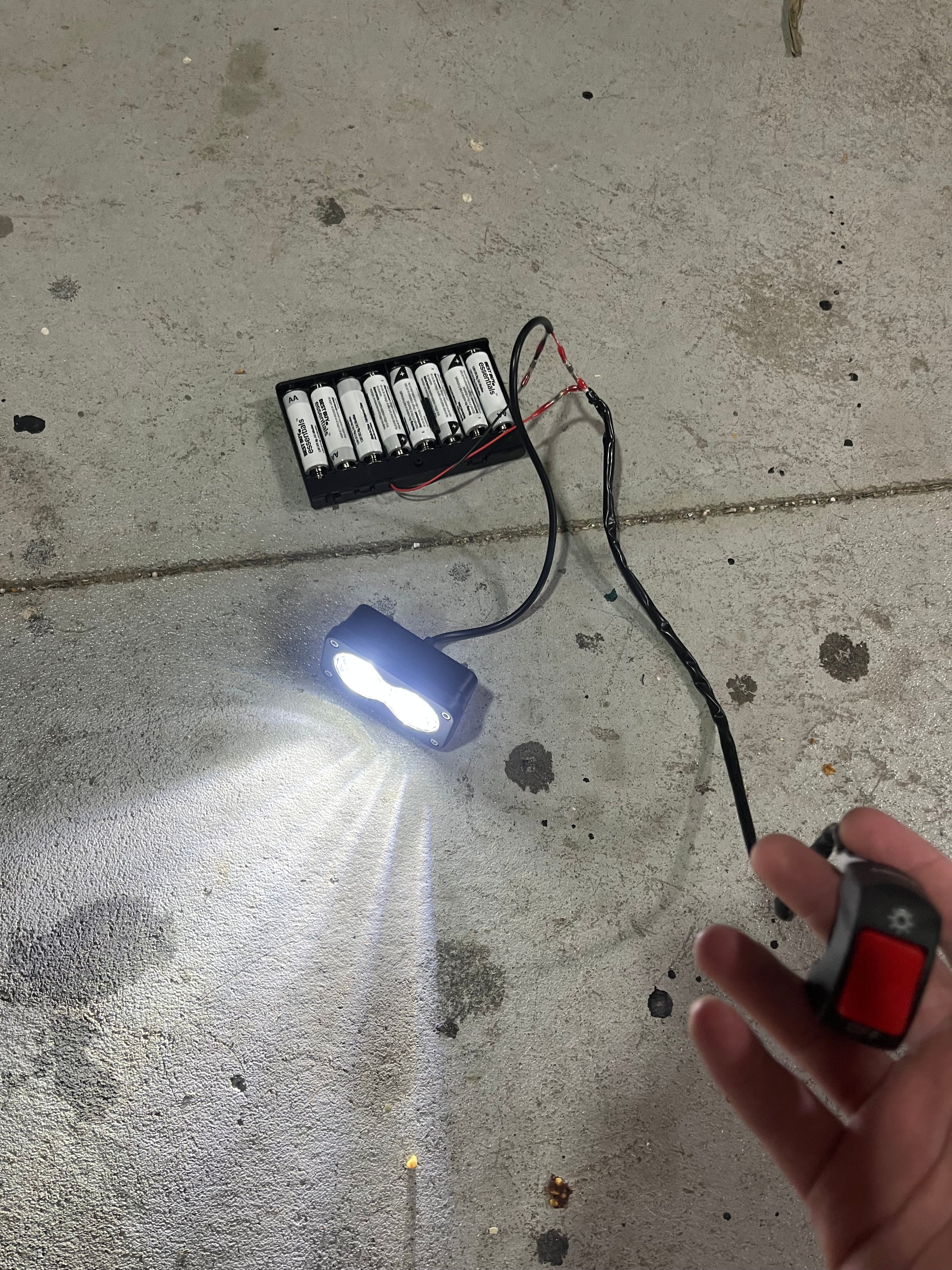 Battery powered baja light (ships next day)