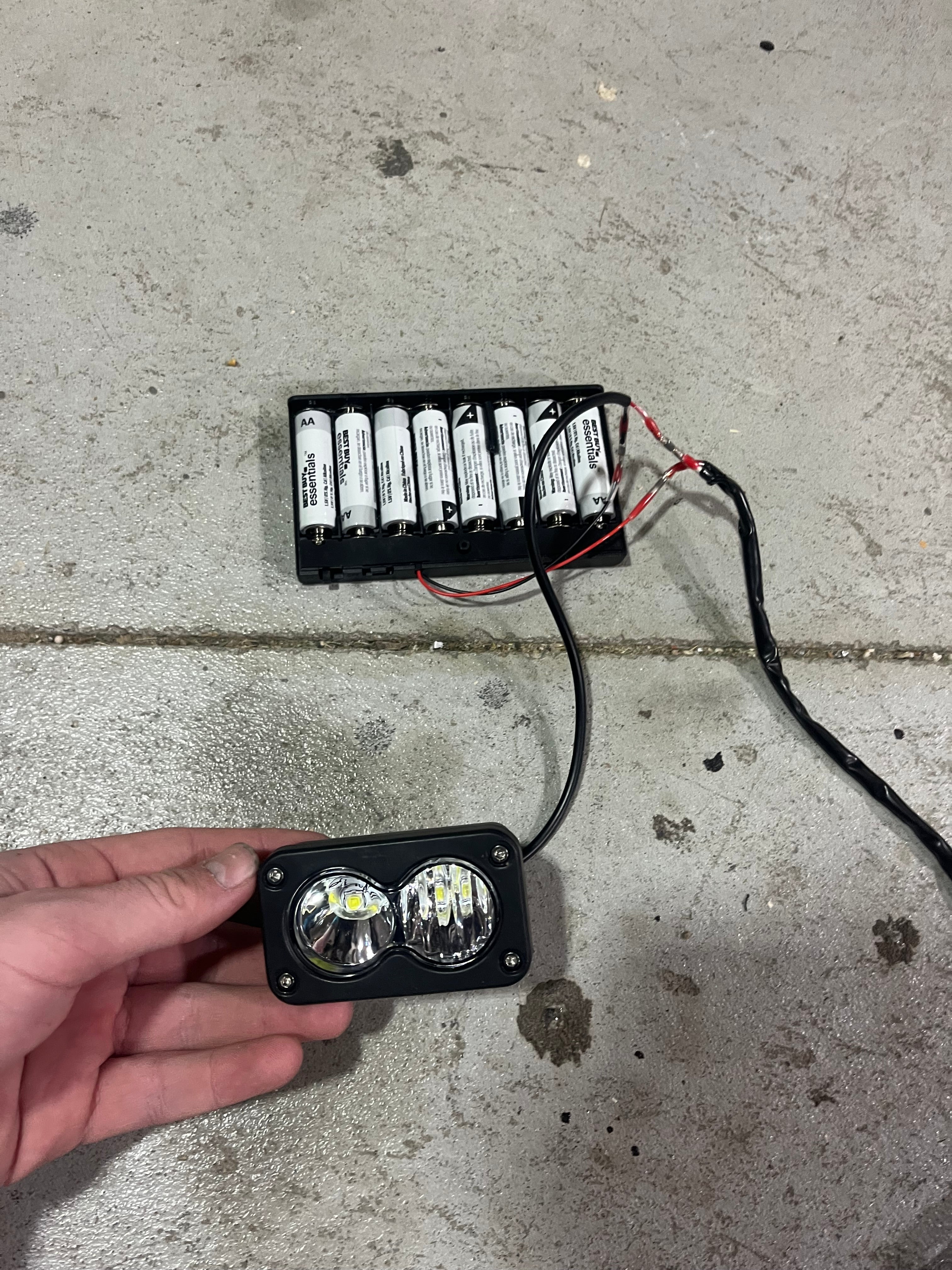 Battery powered baja light (ships next day)