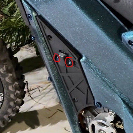 Titanium Charger Cutout Bolts (Talaria X3)