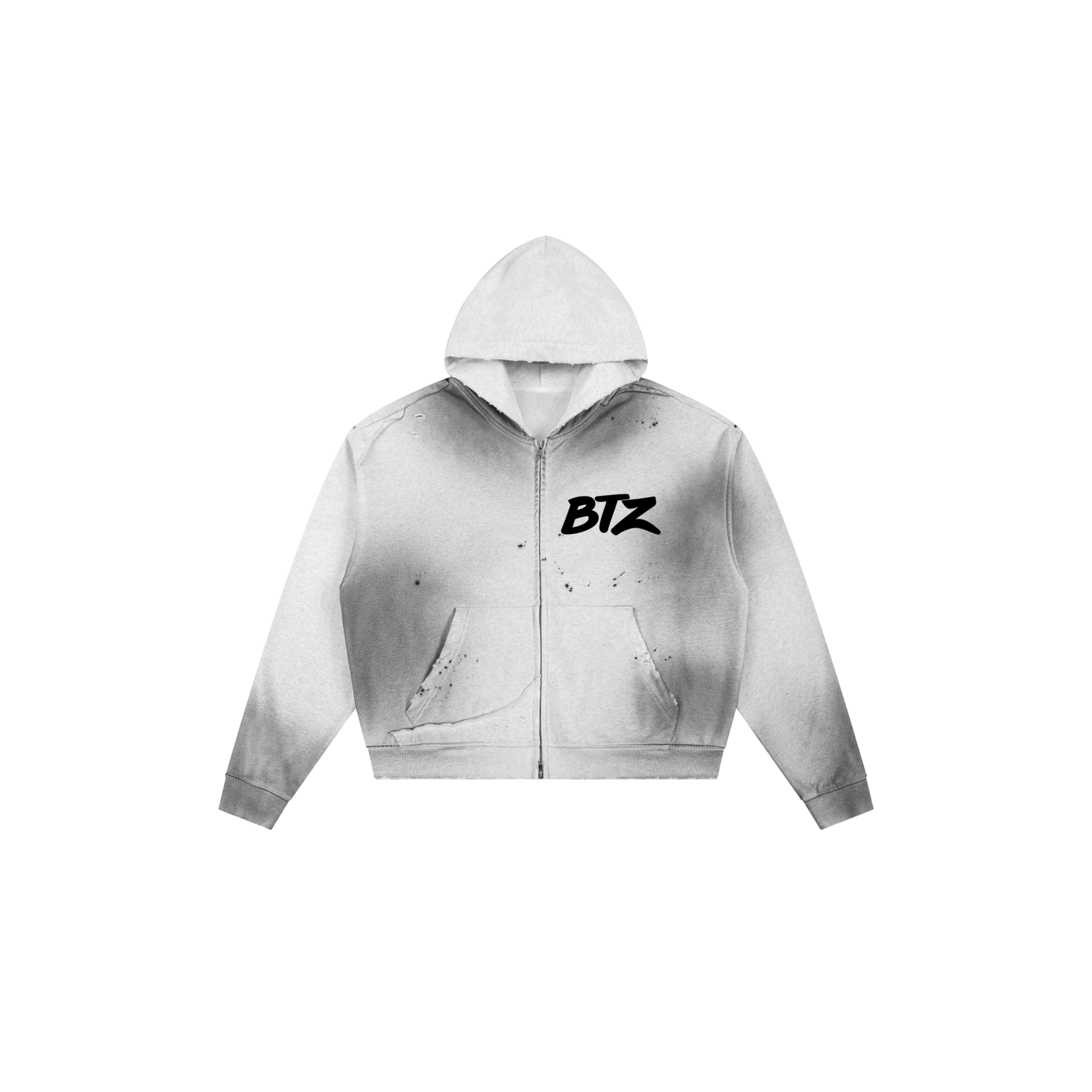 BTZ HOODIE (BLACK PRINT)