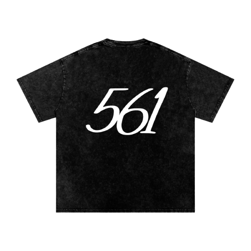 561 TEE (WHITE PRINT)